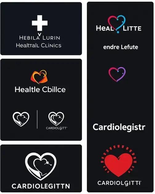 Ideias Criativas para Logotipos de Cardiologista