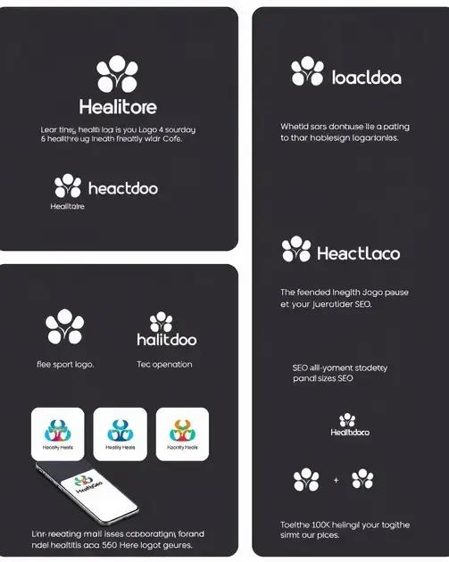 Tendências de Design para Logotipos na Área de Saúde